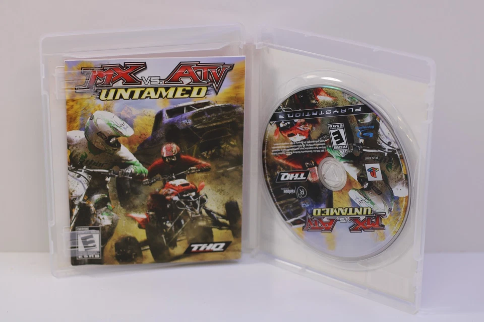 MX vs. ATV Untamed (Sony PlayStation 3, 2007) PS3 CIB - Image 3 of 4