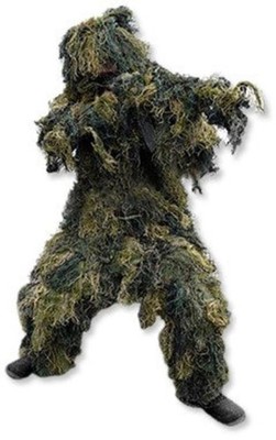 MIL-TEC Ghillie Suit, Woodland Camo, Exra Large/2XL, 11962020-003
