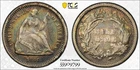 5c 1866 Seated Liberty Half Dime PCGS XF Detail RARE! LOW MINTAGE *  AvenueCoin