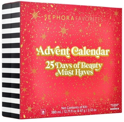Sephora Advent Calendar 2025 25 Days of Christmas Beauty Limited Edition