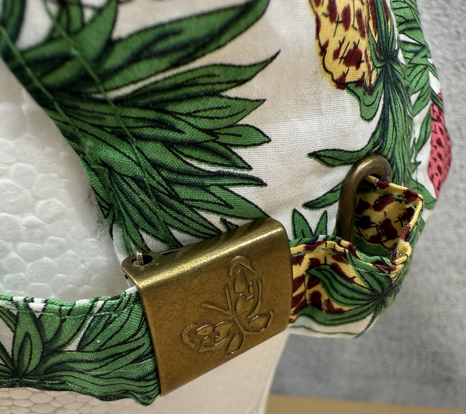 Morpho Pineapple Hat Cap Strap Back  Cotton Adjus… - image 5