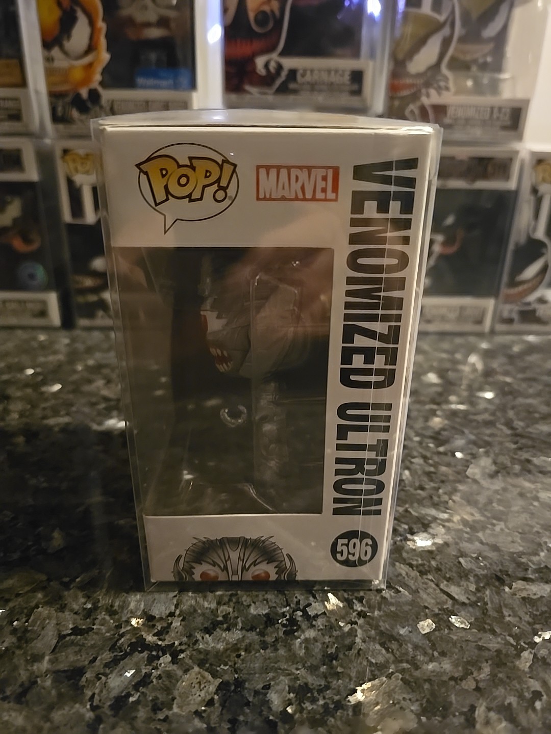 Funko Pop! Marvel Venom - #596 Venomized Ultron NEW w/Free Protector 