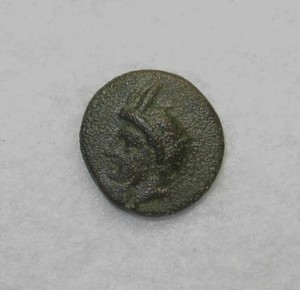 Dynasts of Lycia, Perikles,  AE 12, 4380-360 BC,  Pan / Triskles, aVF