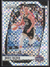 2024 Panini Prizm WNBA #12 Kristi Toliver Checkerboard Washington Mystics (K)