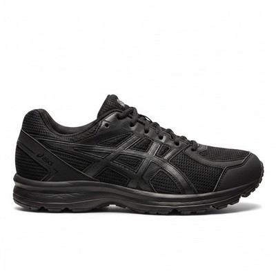 Asics Jolt Mens Running Shoes Triple Black Wide 4E Wide T7K4N Size 9