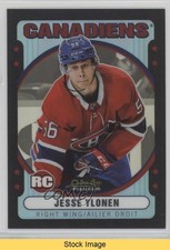 2021-22 O-Pee-Chee Platinum Retro Rainbow Black Variant Jesse Ylonen READ 12g7