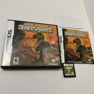 Nintendo DS game - Battle of Giants: Dinosaurs Complete With Manual.
