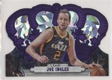 2017-18 Panini Crown Royale Purple Crystal 19/25 Joe Ingles #76 2ct