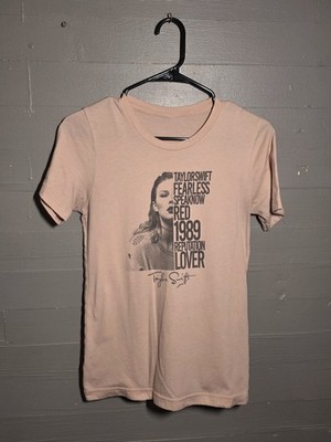 Taylor Swift Eras Tour Pale Pink Tee Size Women's  Small