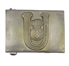 247 WW1 GERMAN FRONTHEIT ARMY BELT BUCKLE TYPE "U" REPLICA