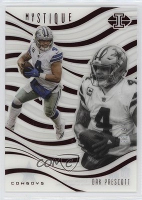 2018 Panini Illusions Mystique Red 36/99 Dak Prescott #MQ-DP s1i