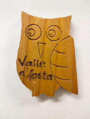 MAGNET MAGNET WOOD REFRIGERATOR SOUVENIR FRIDGE MAGNET VALLE D OSTA