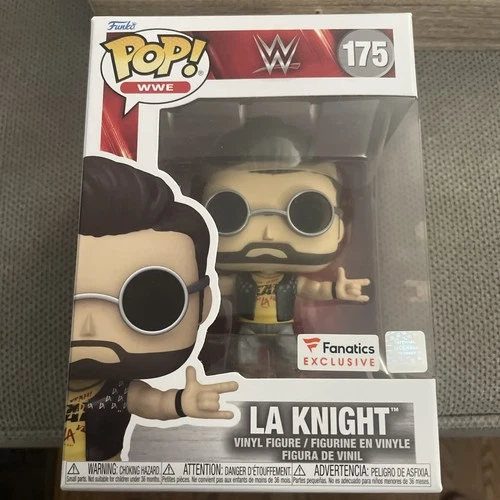 Funko Pop! Vinyl: WWE - LA Knight - Fanatics (Exclusive) #175