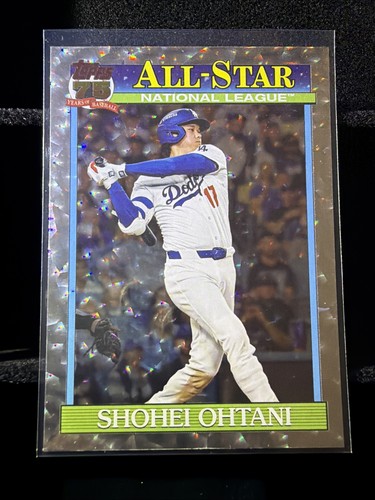 2026 Topps Series 2 Shohei Ohtani 1991 All-Stars Crackle Foil #91AS-50 Dodgers