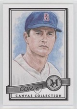 2016 Topps Museum Collection Canvas Carl Yastrzemski by Dan Bergren HOF 18kx