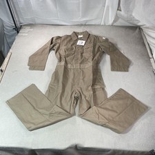 Lakeland FR Coveralls Mens Medium 30 Beige Flame Resistant Workwear C07120
