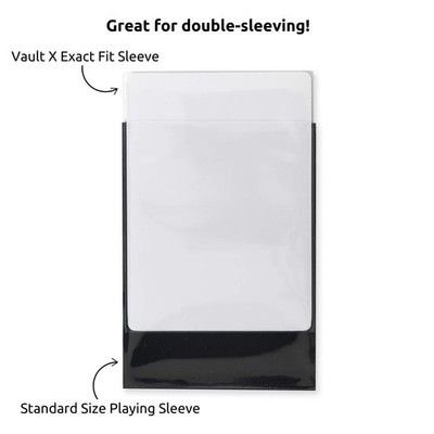 Vault X Exact Fit Trading Card Sleeves, Soft, High Clear 100 Pack, | eBay Vault X Exact Fit Trading Card Sleeves, Soft, High Clear 100 Pack, | eBay