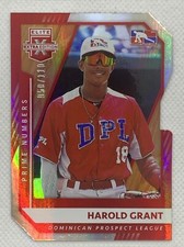 2021 ELITE EXTRA EDITION PRIME NUMBERS REFRACTOR HAROLD GRANT 50/110