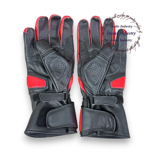 New Model Ducati Motorbike Original Leather Motorcycle Gloves full Protected - Picture 5 of 6