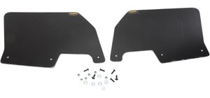RZR XP-4 1000 Rear Number Plates ~White pr Maier Polaris RZR XP 1000