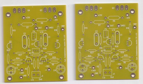Kizuka power amp partial kit all transistors less output lateral mosfet stereo ! - 第 1/3 張圖片