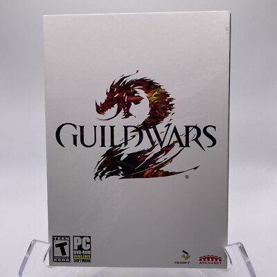 Guild Wars 2 (PC, 2012) Complete 2-Disc Game With Slipcover and Booklet