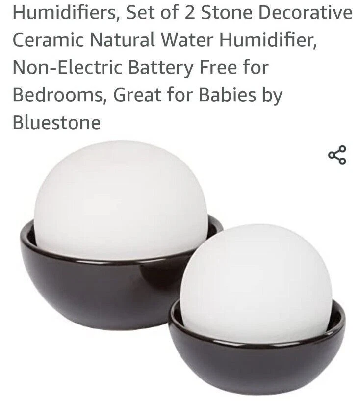 Bell and Howell silent room humidifier set of 3 Pack Naturally Releases Water - Image 3 of 4