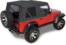 Replacement Soft Top W Upper Doors Tinted Rear Windows Black Denim Jeep Tj Replacement Soft Top W Upper Doors Tinted Rear Windows Black Denim Jeep Tj