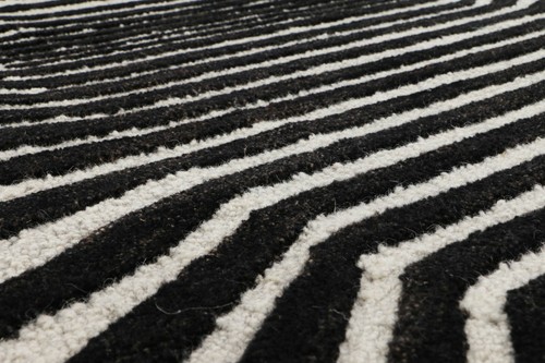 New Optical Square Pattern 8'x8' ft Handmade Tufted 100% wool Area Rugs & Carpet - Picture 10 of 12