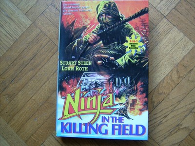 DVD Ninja in the Killing Field - große limitierte Hartbox Cover B - sehr selten