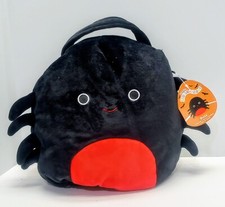 12" Squishmallow Bella Spider Halloween Easter Treat Pail Bucket Basket Purse