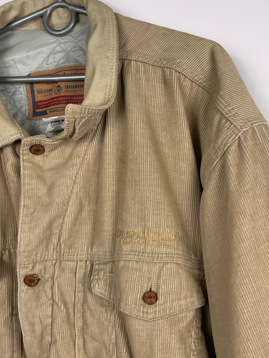 Diesel Industry Denver work distressed velvet mens jacket Diesel Industry Denver work distressed velvet mens jacket