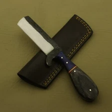 Artisan Craftsmanship: Handmade 8-Inch Carbon Steel Knife with Unique Handle