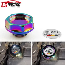Aluminum Oil Cap Radiator Cap Cover Mugen Power Fuel Filler Tank Neo