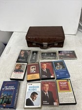 Cassette Lot Of 12 Broadway Country Eddy Arnold Roger Holden Anne Murray Case