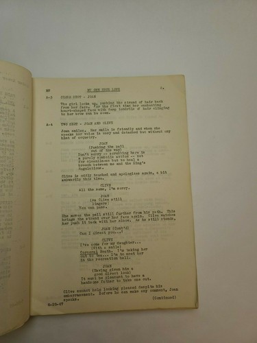MY OWN TRUE LOVE / Arthur Kober 1947 Screenplay, Phyllis Calvert & Wanda Hendrix - Picture 6 of 12