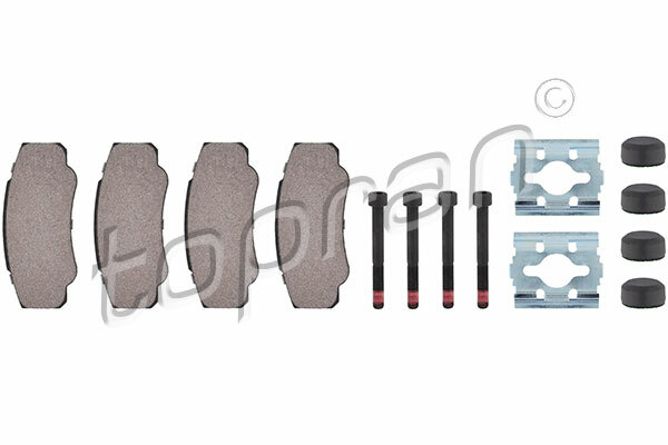 Plaquette de frein arrière Jumper Boxer 425468 garniture essieu arrière