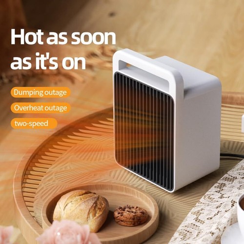 Portable Space Heater Small Space Heaters for Indoor Use,Mini Heater for - Picture 3 of 7