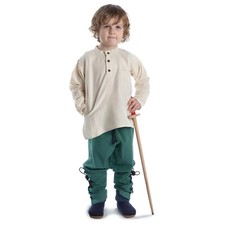 Mittelalter Kinderhemd Anfortas aus Baumwolle Gewandung LARP Hemd Kinder | HEMAD