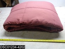 68" x 98" SouthShore Fine Linen Redish Down Comforter