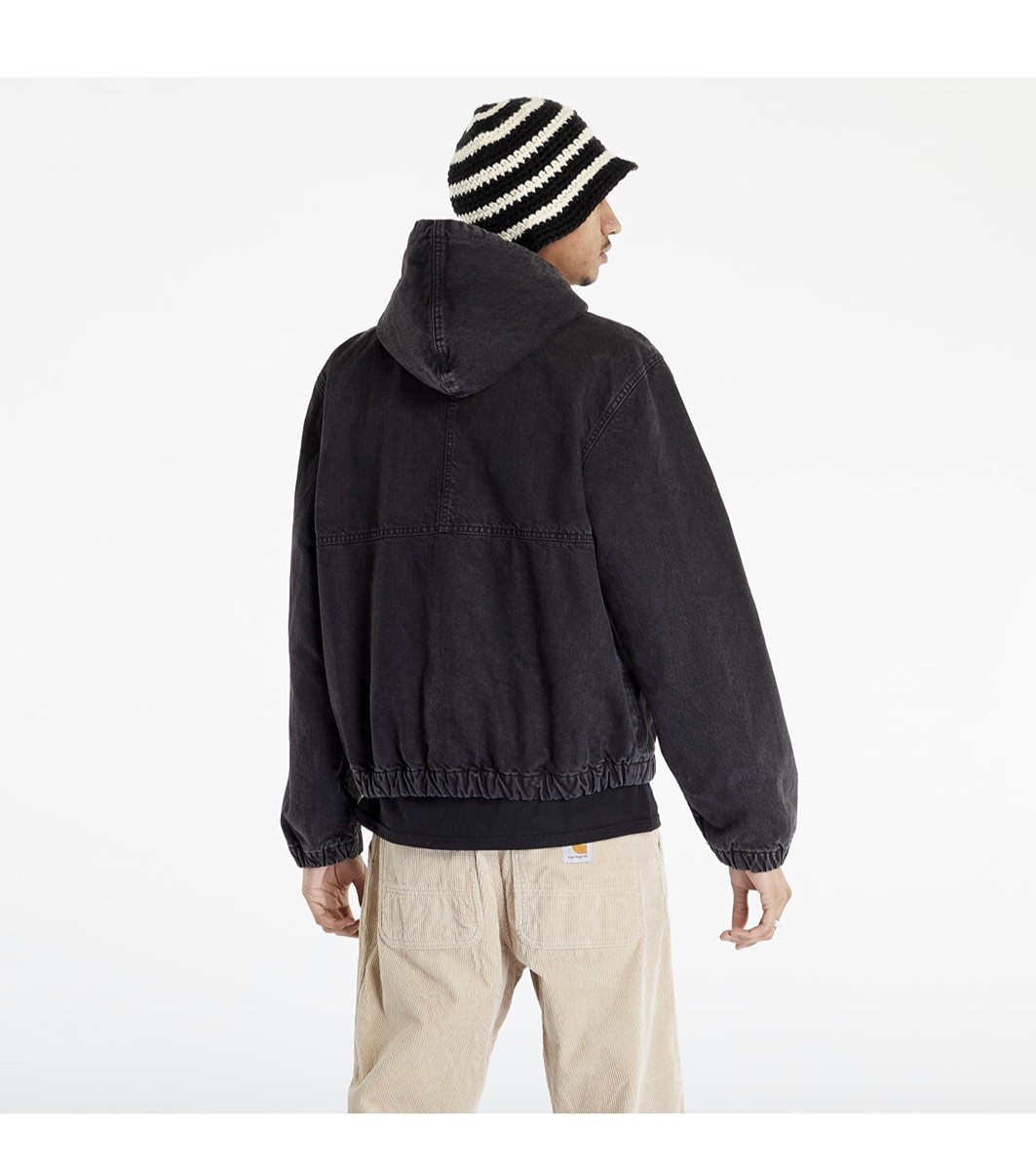 Stussy Double Dye Work Jacket, Black, Size-Small