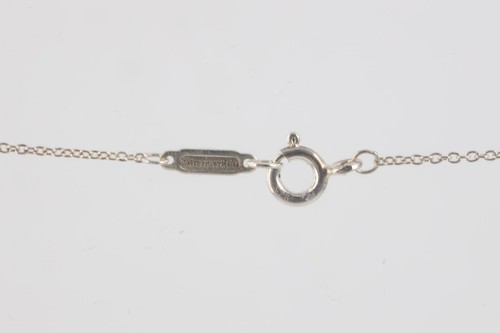 20" Tiffany & Co. 925 Silver Enchanted Scroll Necklace (6.43g.) - Picture 5 of 5