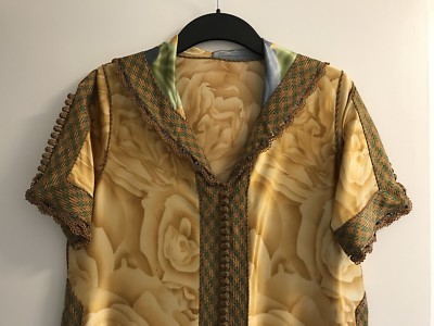 short jalaba dress Lulu Short Sleeve Mini Caftan- Autumn