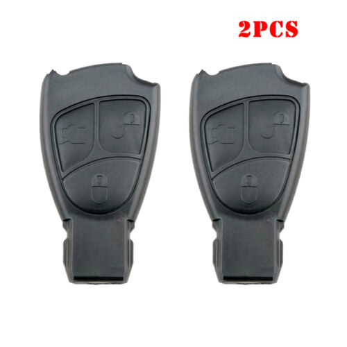 2Pcs 3Buttons Car Key Shell Case for Mercedes Benz W168 W202 W203 W208 W210 W211