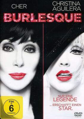 DVD BURLESQUE # Christina Aguilera, Cher, Stanley Tucci, Kristen Bell ++NEU