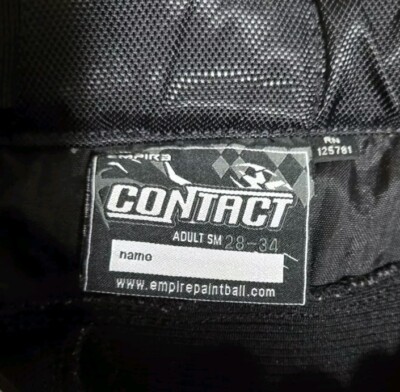 Pantalon Paintball Empire Contact – Noir, Taille Small (28-34) – Homme, Rembourré