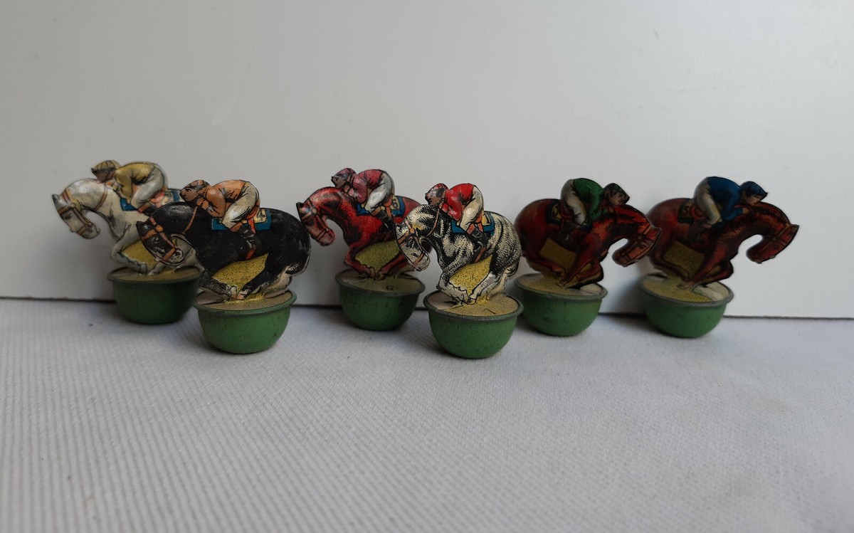 Jouet course de petits chevaux en tôle Ponygo LECONGE-FRANCE années 1920 + boîte | eBay