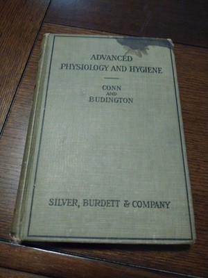 Vintage Advanced Physiology and Hygiene textbook Kentucky edition