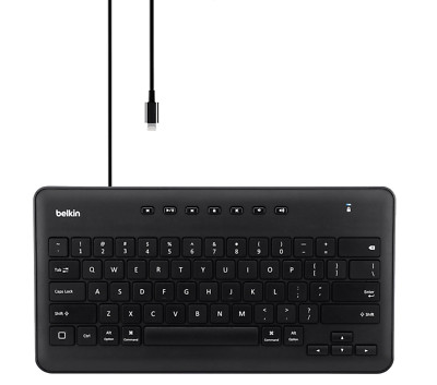 Belkin B2B115 Apple MFi Certified Wired Keyboard to iPads & Lightning Connector