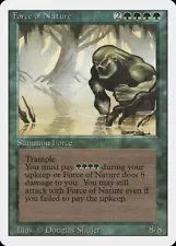 MTG Force of Nature  - 3rd Edition / Revised #196